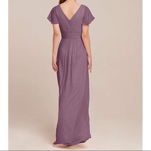 NEW Mauve evening dress - Picture 2 of 7